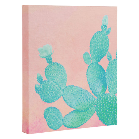 Kangarui Pastel Cactus Art Canvas