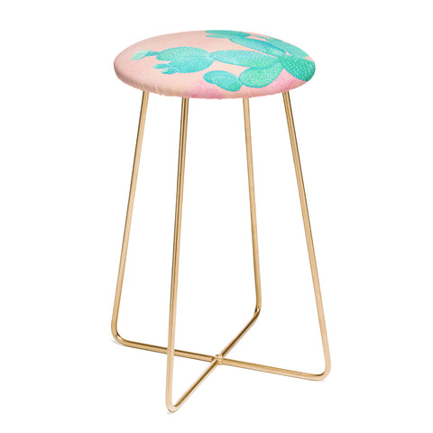 Kangarui Pastel Cactus Counter Stool