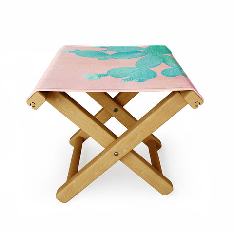 Kangarui Pastel Cactus Folding Stool