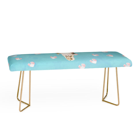 Kangarui Romantic Boho Buffalo II Bench