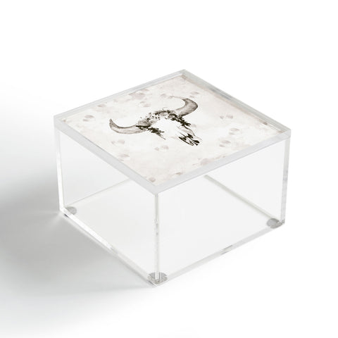 Kangarui Romantic Boho Buffalo III Acrylic Box