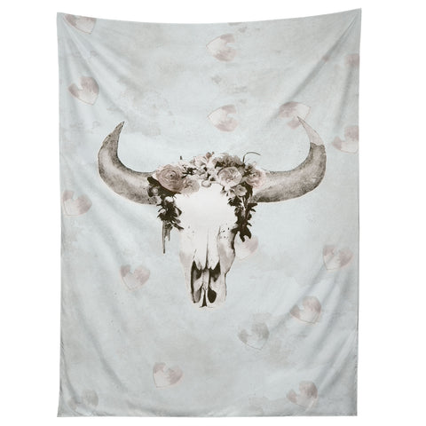 Kangarui Romantic Boho Buffalo III Tapestry