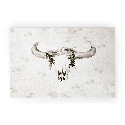 Kangarui Romantic Boho Buffalo III Welcome Mat