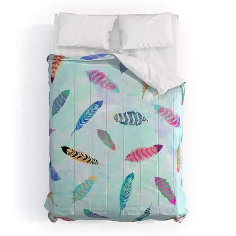 Kangarui Swimming Feathers Comforter