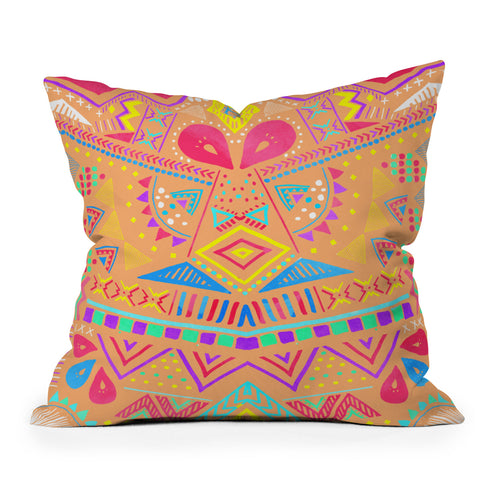 Kangarui Tribal Festival I Throw Pillow