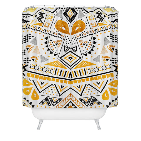 Kangarui Tribal Festival II Shower Curtain