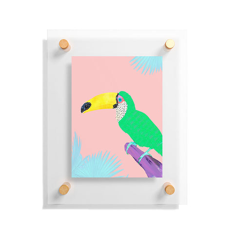 Kangarui Tropical Toucan Floating Acrylic Print