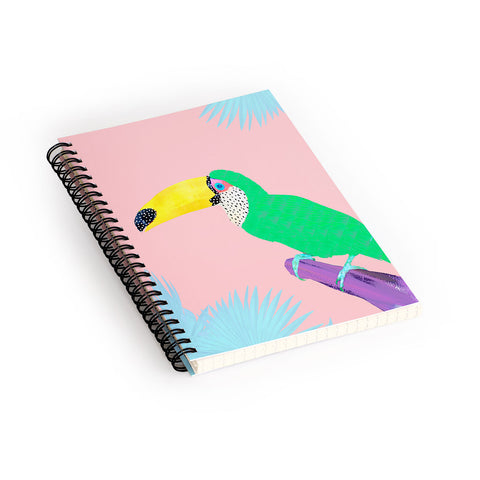 Kangarui Tropical Toucan Spiral Notebook