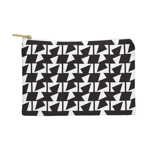 Karen Harris Bravo Black And White Pouch