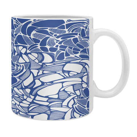 Karen Harris Carillon Periwinkle Coffee Mug