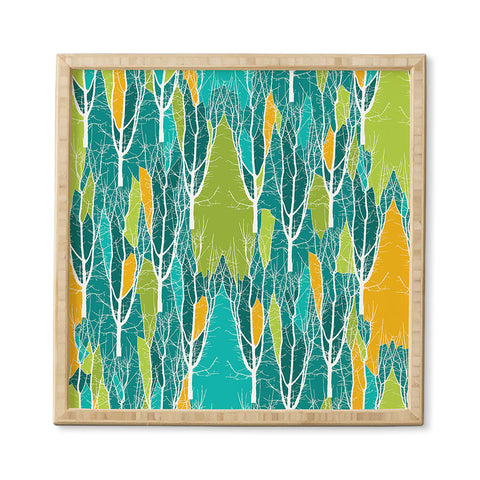 Karen Harris Citrus Multi What Forest Framed Wall Art