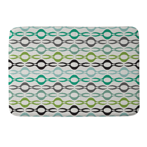 Karen Harris Coming Undone In Succulent Light Memory Foam Bath Mat