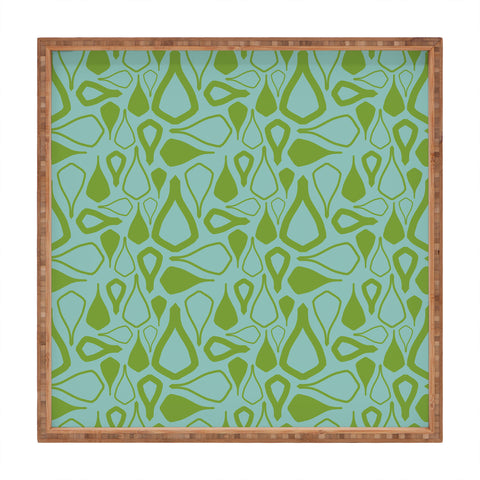 Karen Harris Crocodile Tears in Meadow Square Tray
