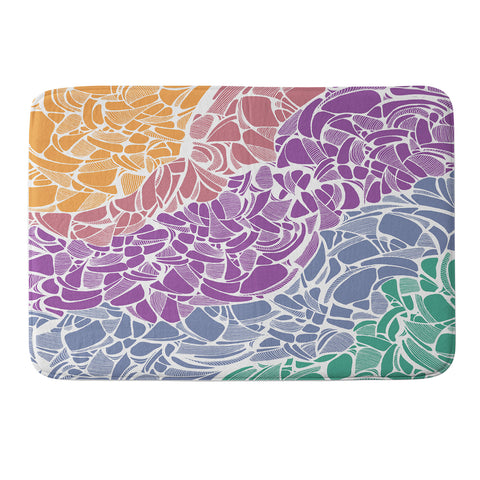 Karen Harris Fossil Jewel Memory Foam Bath Mat