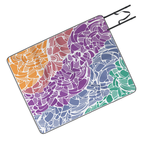 Karen Harris Fossil Jewel Picnic Blanket