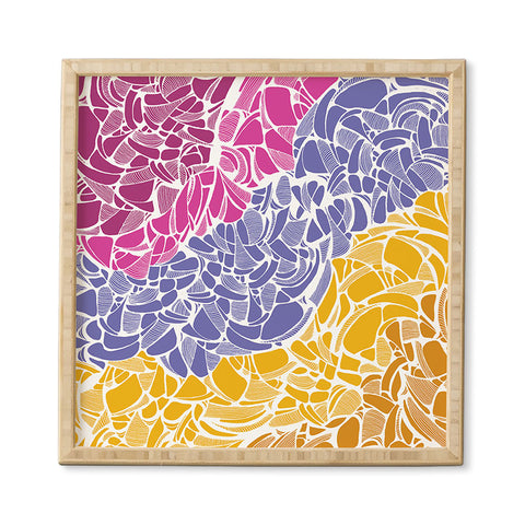 Karen Harris Fossil Warm Jewels Framed Wall Art