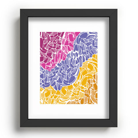 Karen Harris Fossil Warm Jewels Recessed Framing Rectangle