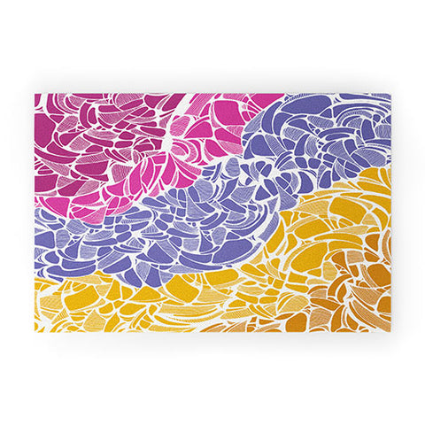 Karen Harris Fossil Warm Jewels Welcome Mat