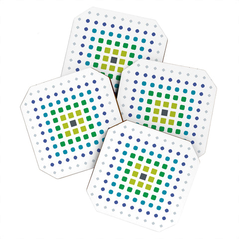 Karen Harris Modernity Galaxy Alberville Coaster Set