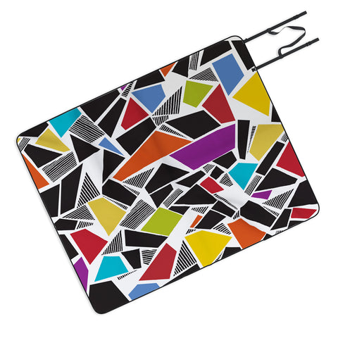 Karen Harris Mosaics Carnivale Picnic Blanket