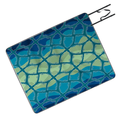 Karen Harris Nocturnical Cool Picnic Blanket