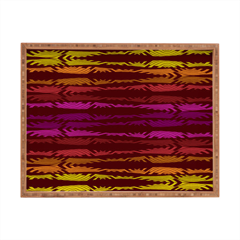 Karen Harris Poppycock Sunset Rectangular Tray