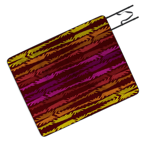 Karen Harris Poppycock Sunset Picnic Blanket