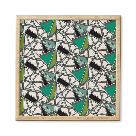 Karen Harris Shattered In Rainforest Framed Wall Art