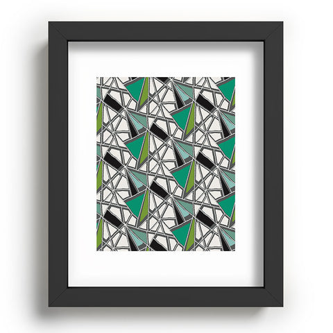 Karen Harris Shattered In Rainforest Recessed Framing Rectangle