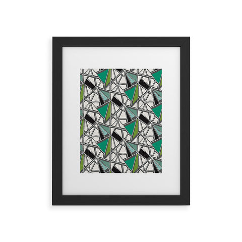 Karen Harris Shattered In Rainforest Framed Art Print