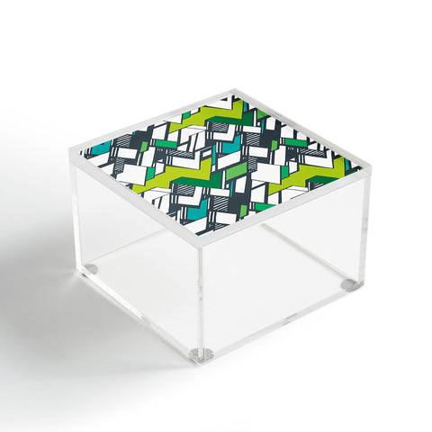 Karen Harris Taliesin Bold Green Acrylic Box