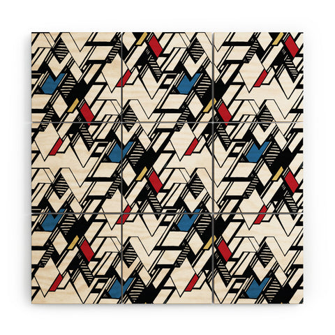 Karen Harris Taliesin Multi Wood Wall Mural