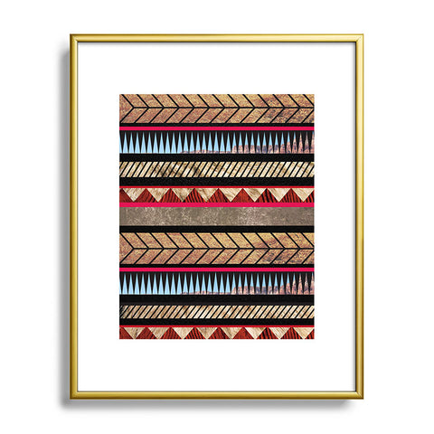 Kei Akela Metal Framed Art Print