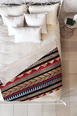 Kei Akela Fleece Throw Blanket