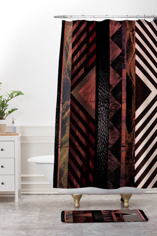 Kei Biome Shower Curtain And Mat