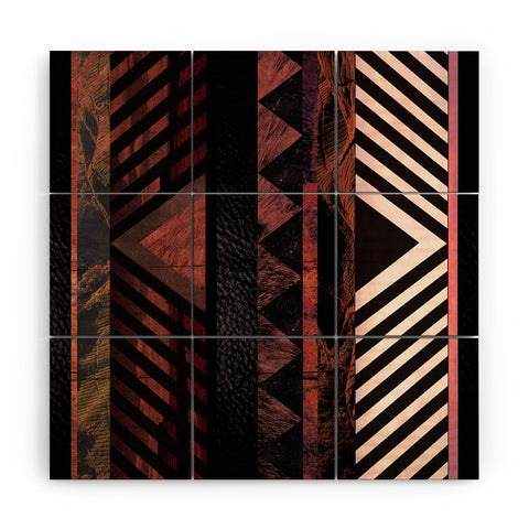 Kei Biome Wood Wall Mural