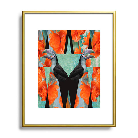 Kei Calypso Metal Framed Art Print