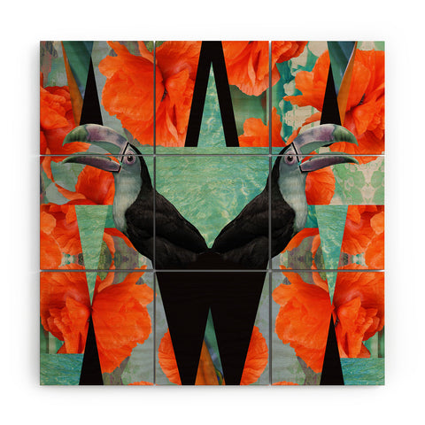 Kei Calypso Wood Wall Mural