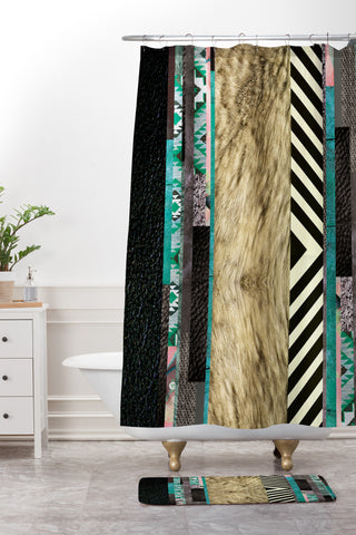 Kei Eudoxie Shower Curtain And Mat