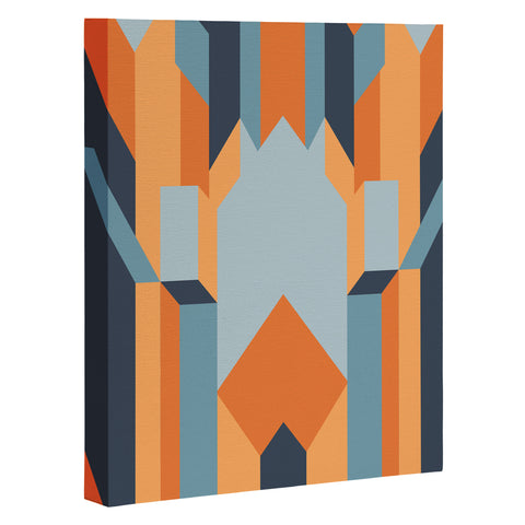 Kei Orange Terrace Art Canvas