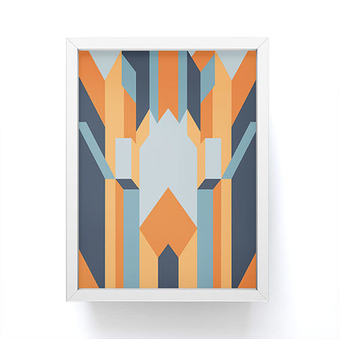 Kei Orange Terrace Framed Mini Art Print