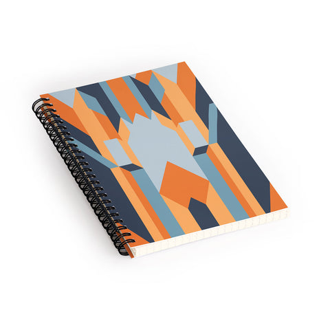 Kei Orange Terrace Spiral Notebook