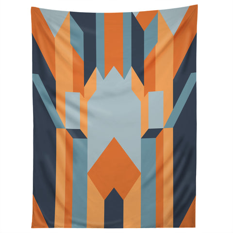 Kei Orange Terrace Tapestry