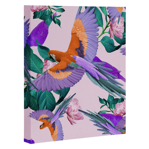 Kei Parrot Paradise Art Canvas