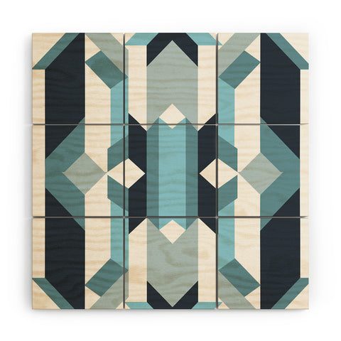 Kei Terrace Wood Wall Mural