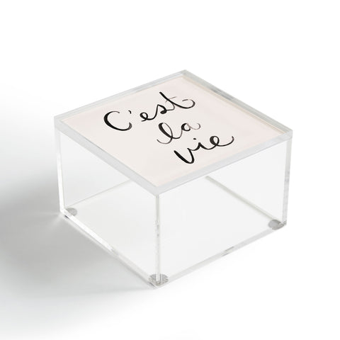Kelli Murray Cest La Vie 2 Acrylic Box