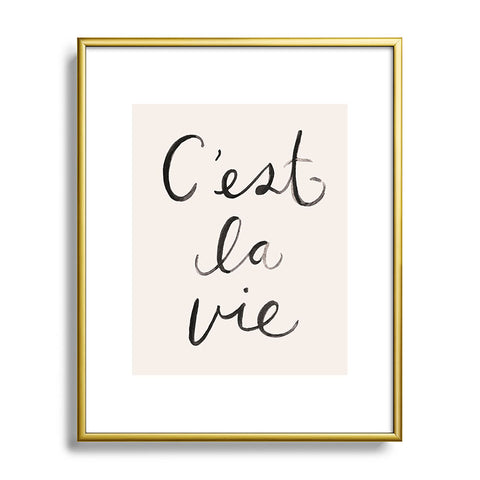 Kelli Murray Cest La Vie 2 Metal Framed Art Print
