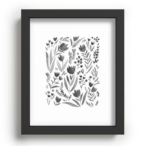 Kelli Murray FLOWER GARDEN Recessed Framing Rectangle