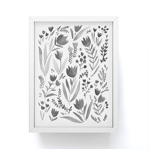 Kelli Murray FLOWER GARDEN Framed Mini Art Print