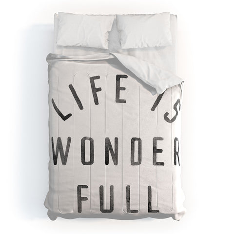 Kelli Murray LIFE IS WONDERFUL Comforter